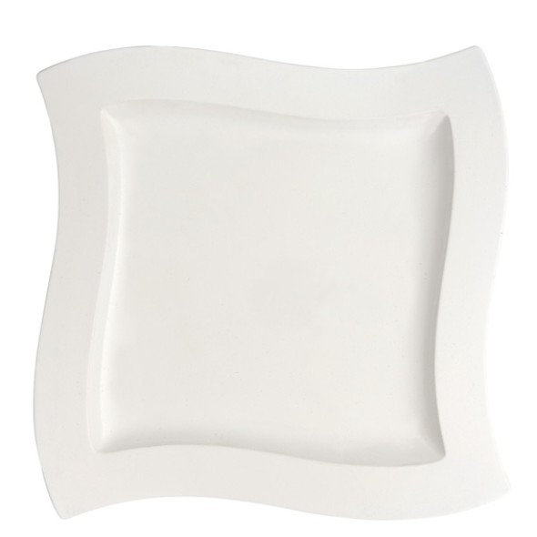 Villeroy & Boch Πιάτο ρηχό τετράγωνο 34x34 cm σειρά New Wave