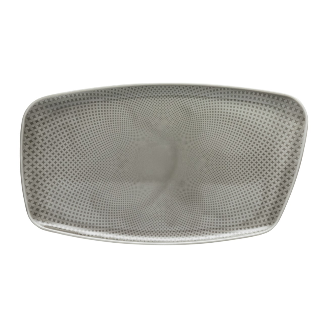 Rosenthal Πιατέλα 36x21 cm σειρά Junto Pearl Grey