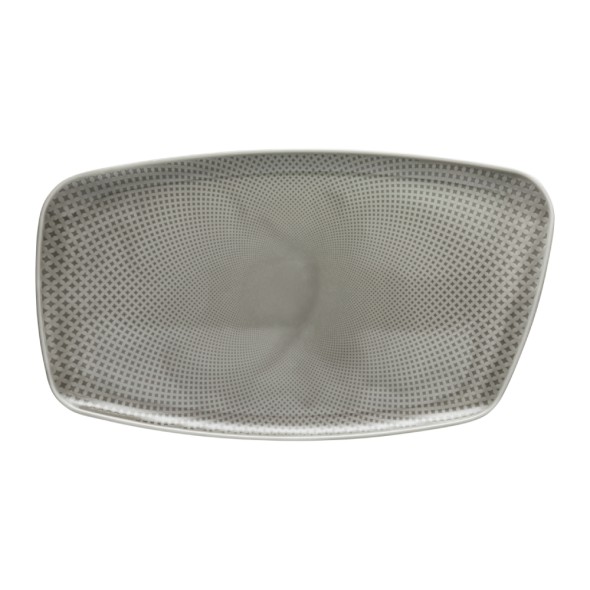 Rosenthal Πιατέλα 36x21 cm σειρά Junto Pearl Grey