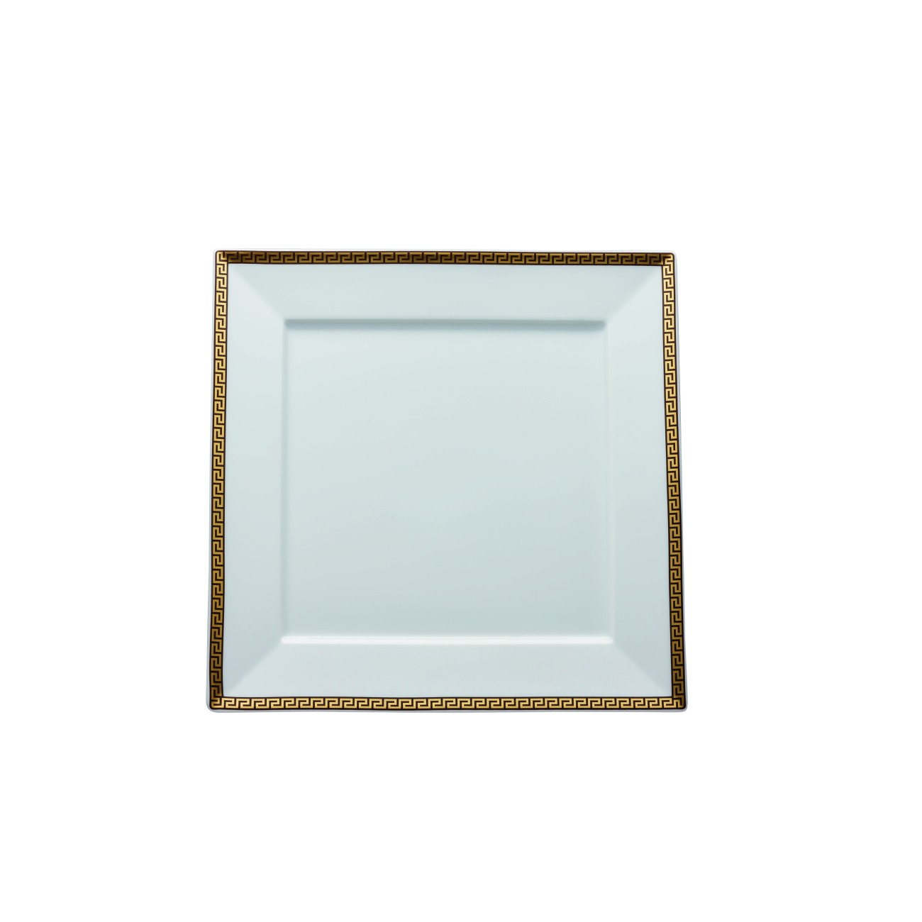 Rosenthal/Versace Πιάτο ρηχό τετράγωνο 27x27 cm σειρά Arabesque Champagne