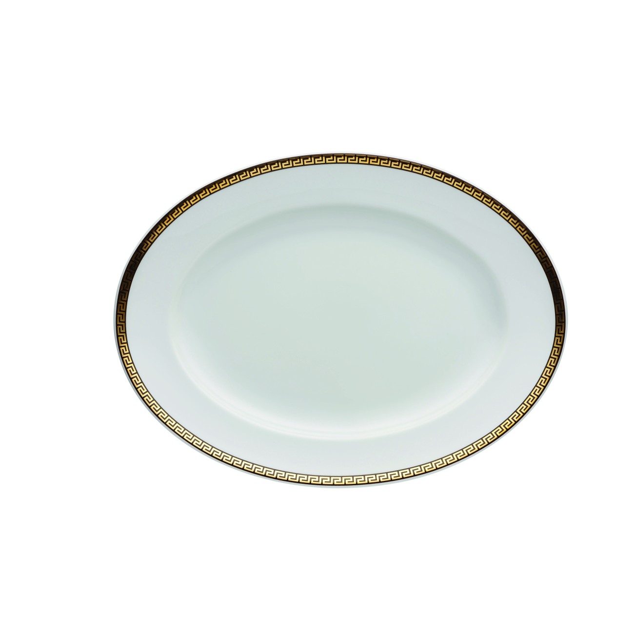 Rosenthal/Versace Πιατέλα 33x24 cm σειρά Arabesque Champagne