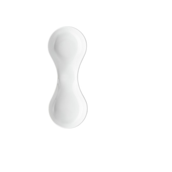 Rosenthal Μπολ διπλό 20x8 cm σειρά New Epoque Weiss