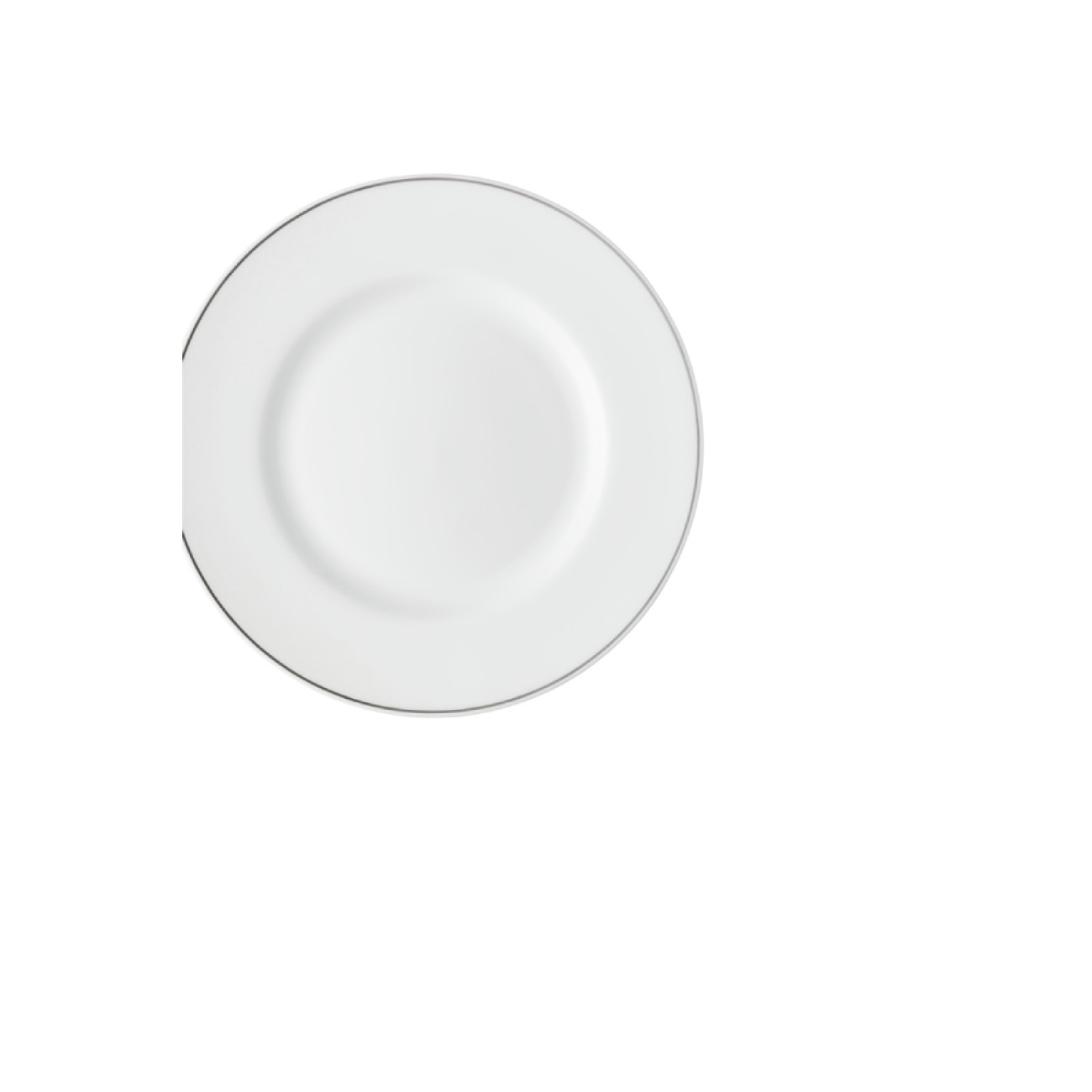 Rosenthal Πιάτο ρηχό 23 cm σειρά Jade Platinlinie