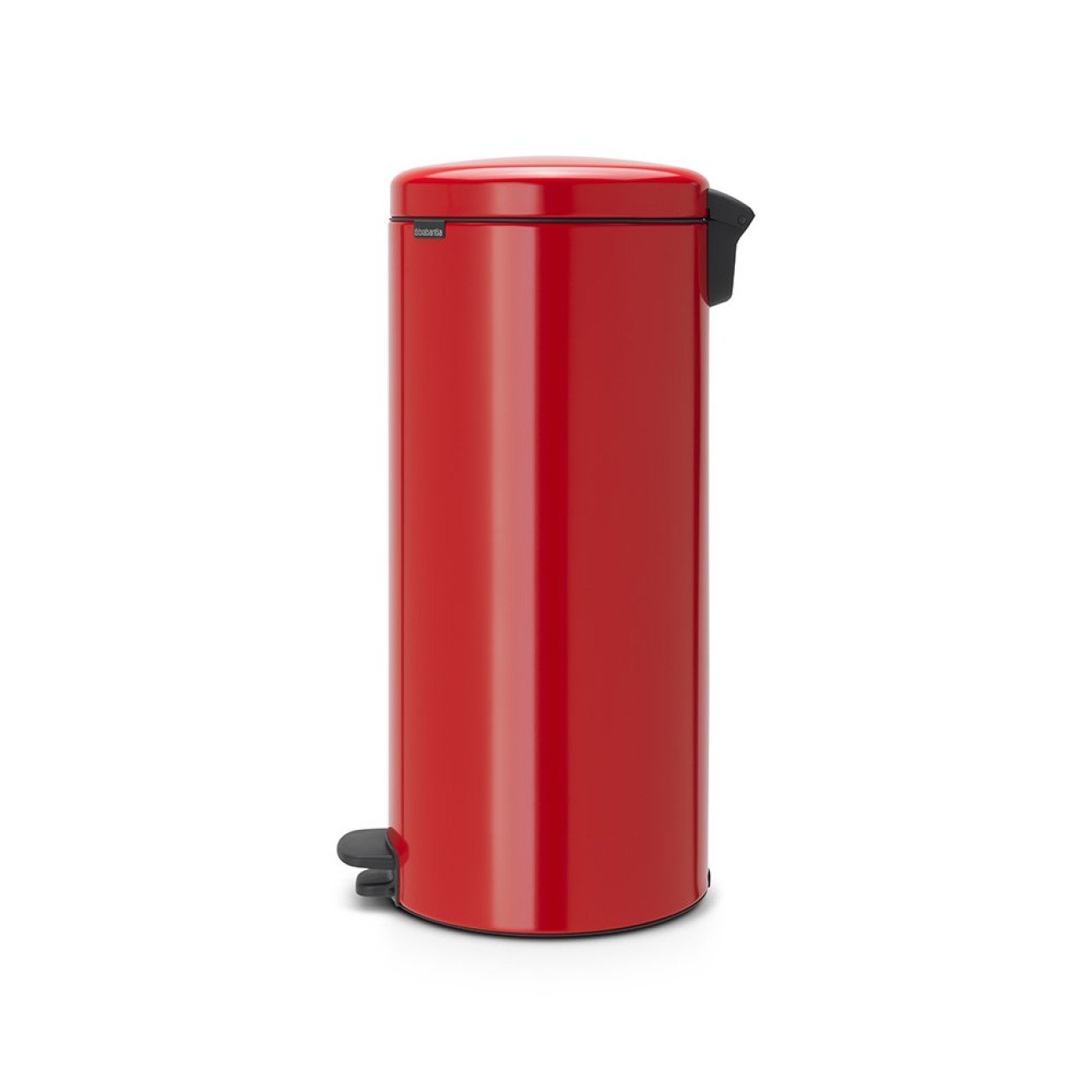 Brabantia Pedal bin newicon, 30 litre, plastic bucket passion red