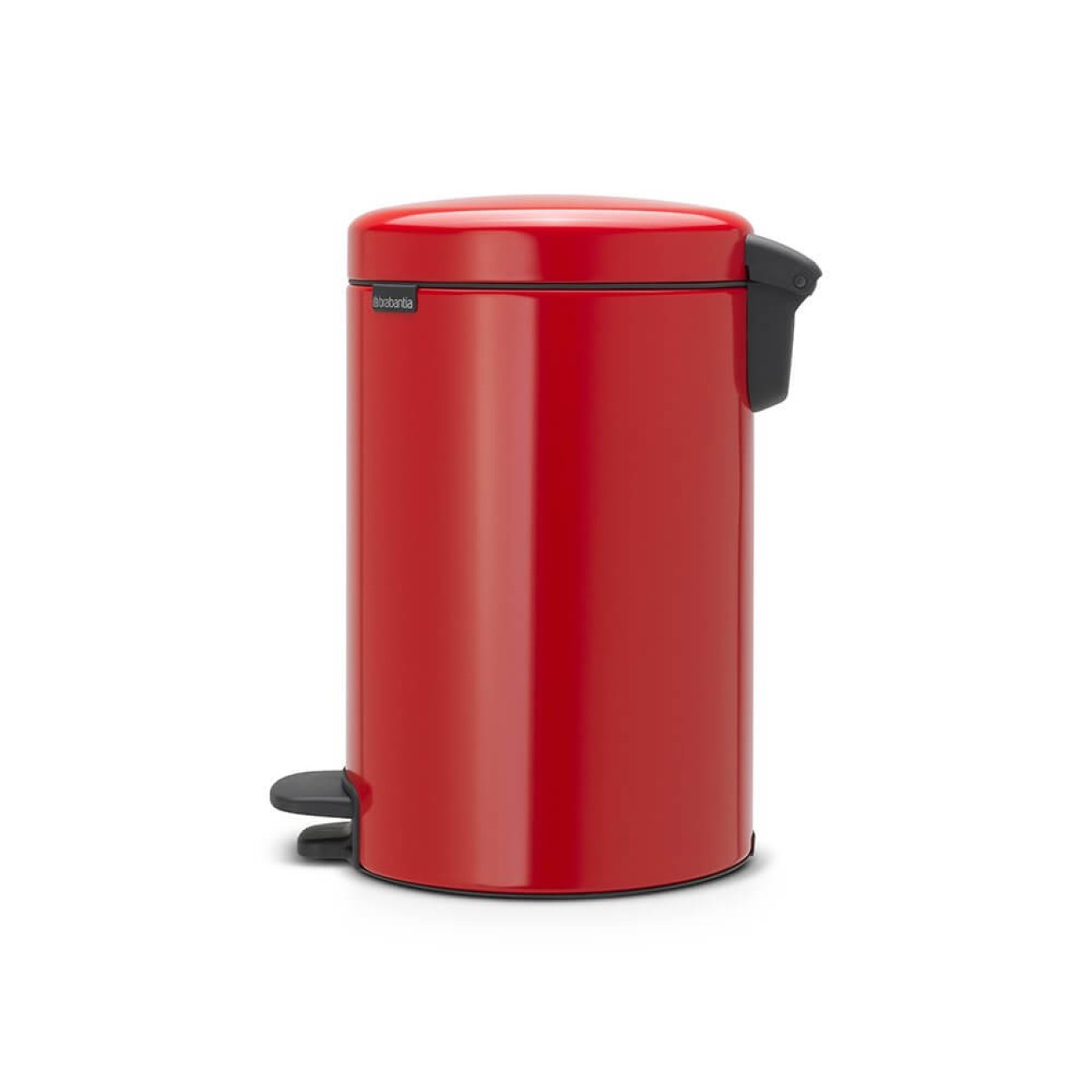 Brabantia Κάδος πεντάλ soft closing, plastic bucket passion red 12 lt σειρά New Icon