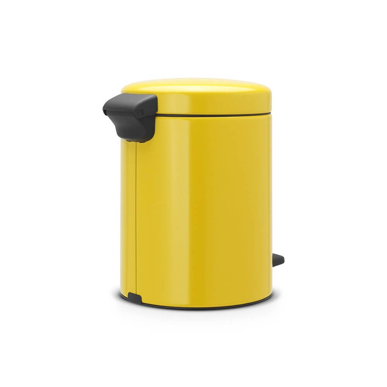 Brabantia Pedal bin newicon, 5 litre, plastic bucket daisy yellow