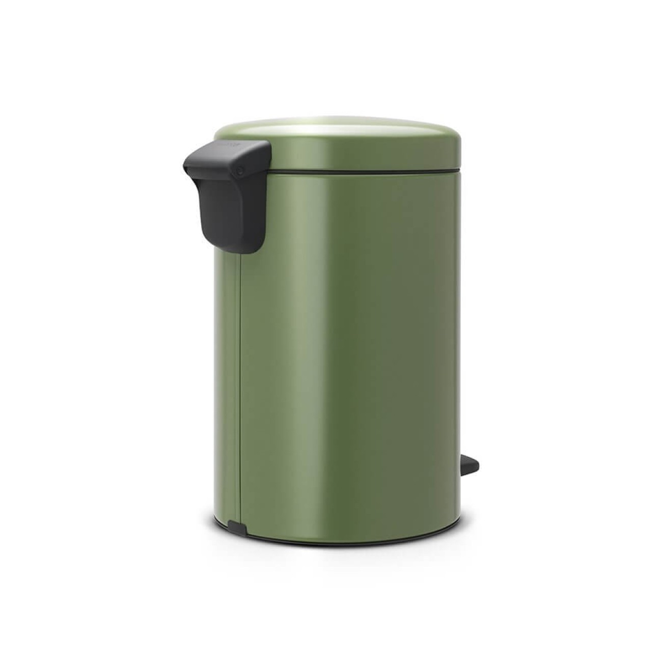 Brabantia Κάδος πεντάλ soft closing, plastic bucket moss green 12 lt σειρά New Icon