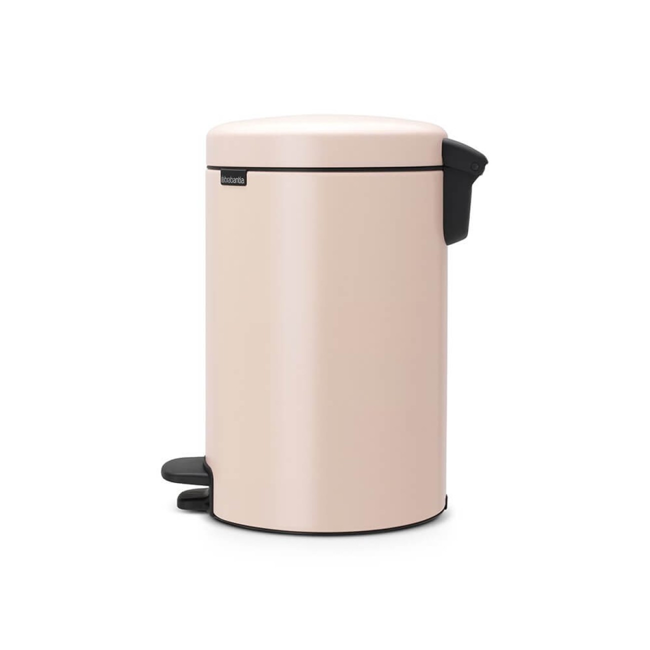 Brabantia Κάδος πεντάλ soft closing, plastic bucket clay pink 12 lt σειρά New Icon