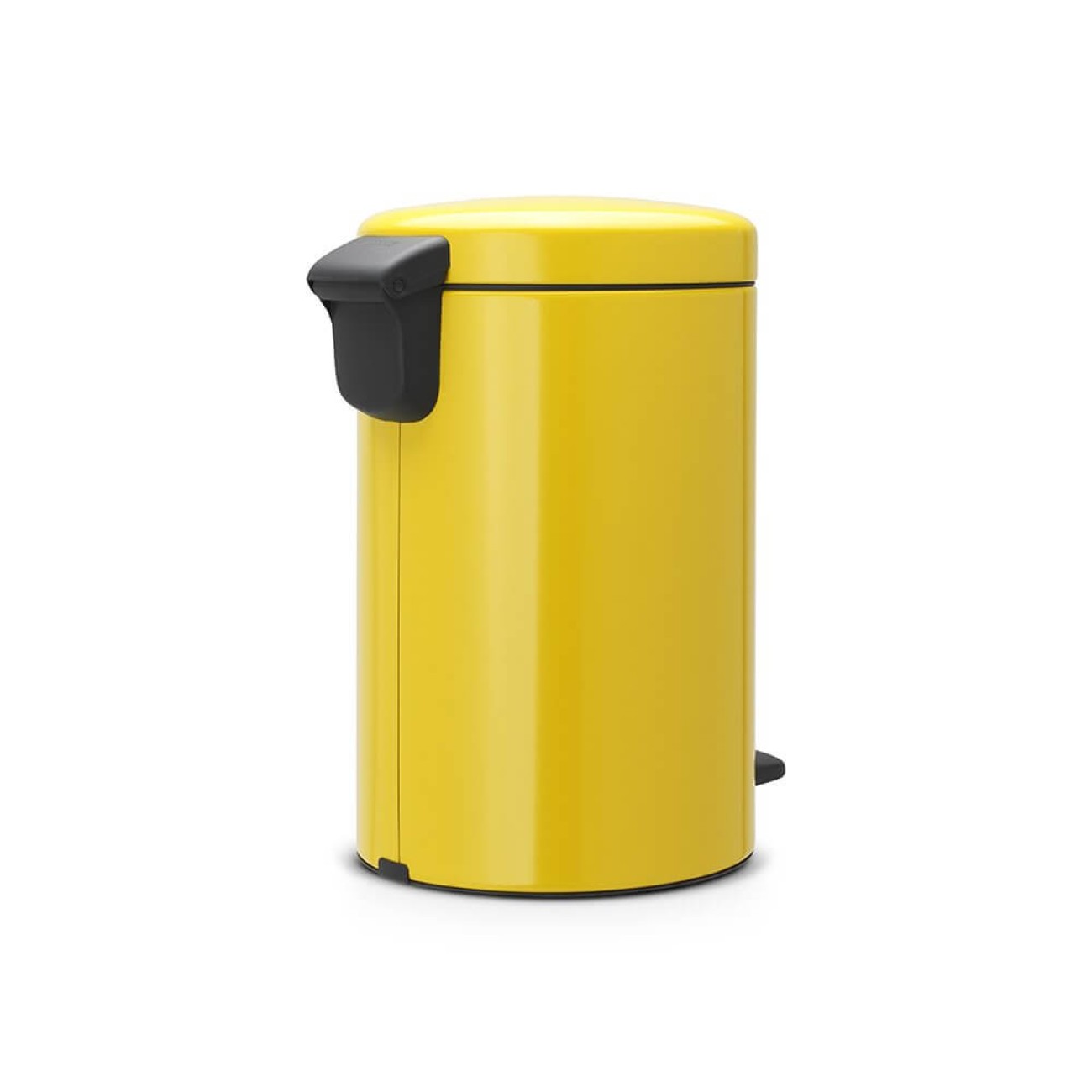 Brabantia Κάδος πεντάλ soft closing, plastic bucket daisy yellow 12 lt σειρά New Icon