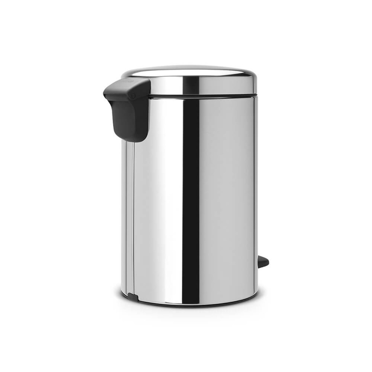Brabantia Κάδος πεντάλ soft closing, plastic bucket brilliant steel 12 lt σειρά New Icon