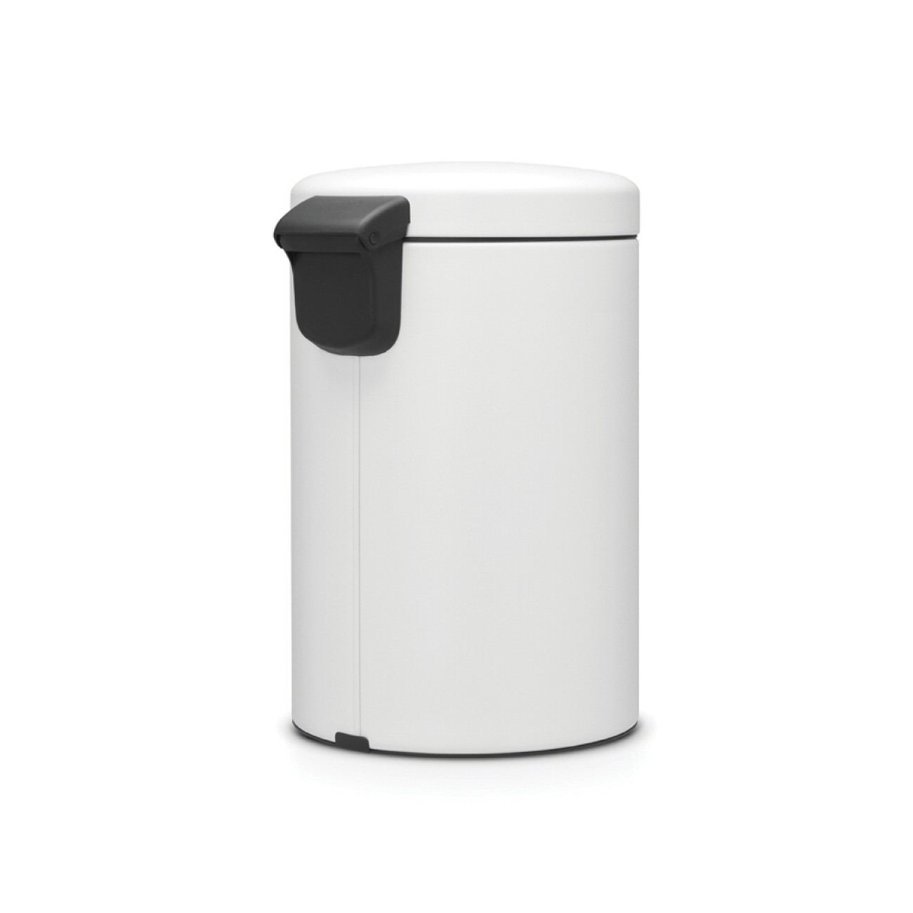 Brabantia Κάδος πεντάλ soft closing, plastic bucket mineral eternal white 12 lt σειρά New Icon