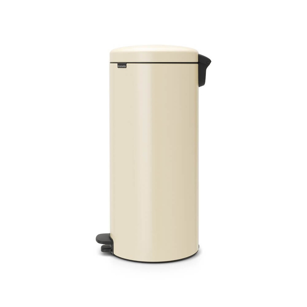 Brabantia Κάδος πεντάλ soft closing, plastic bucket almond 30 lt σειρά New Icon