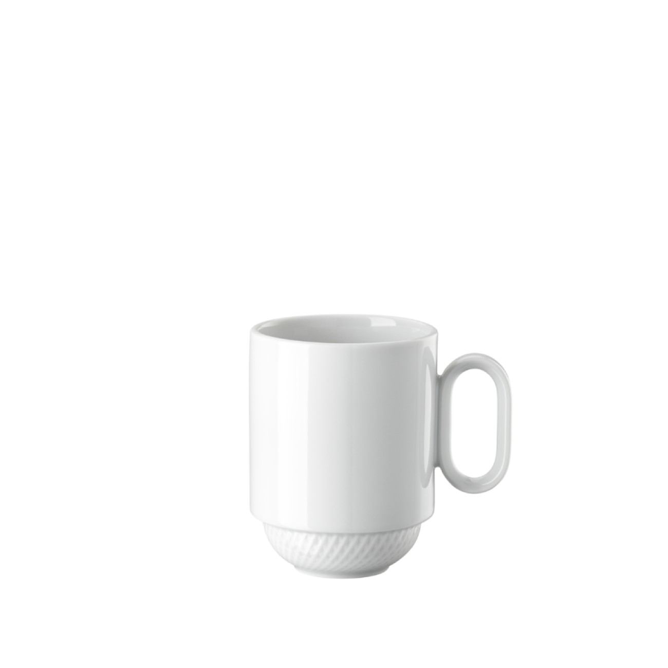 Rosenthal Κούπα με λαβή στοιβαζόμενη 40 cl σειρά Blend Weiss