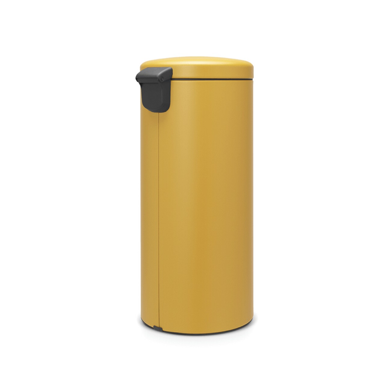 Brabantia Κάδος πεντάλ soft closing, plastic bucket mineral mustard yellow 30 lt σειρά New Icon