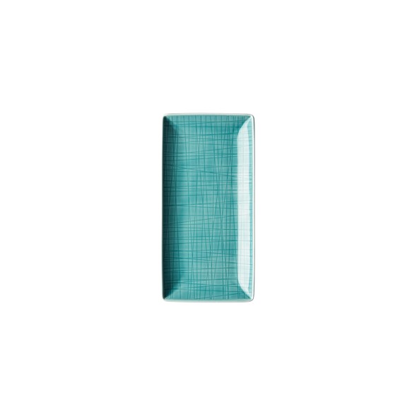 Rosenthal Μπολ ορθογώνιο 20x10 cm σειρά Mesh aqua