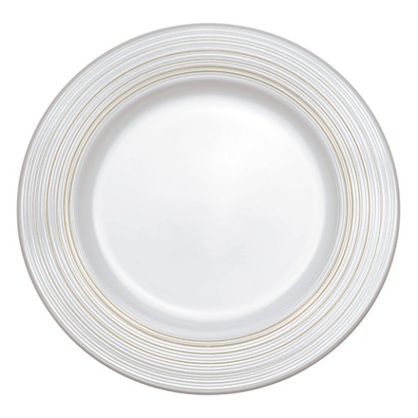 Villeroy & Boch Πιατέλα στρογγυλή με χρυσό rim 33 cm σειρά Stella Vogue