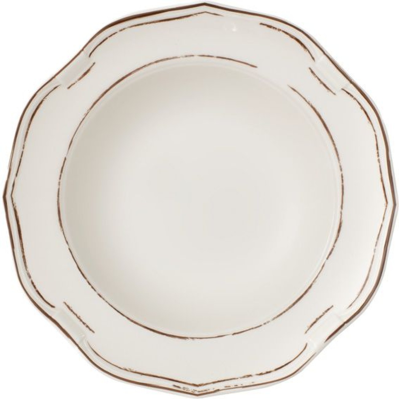 Villeroy & Boch Πιάτο βαθύ 24 cm σειρά La Scala patina