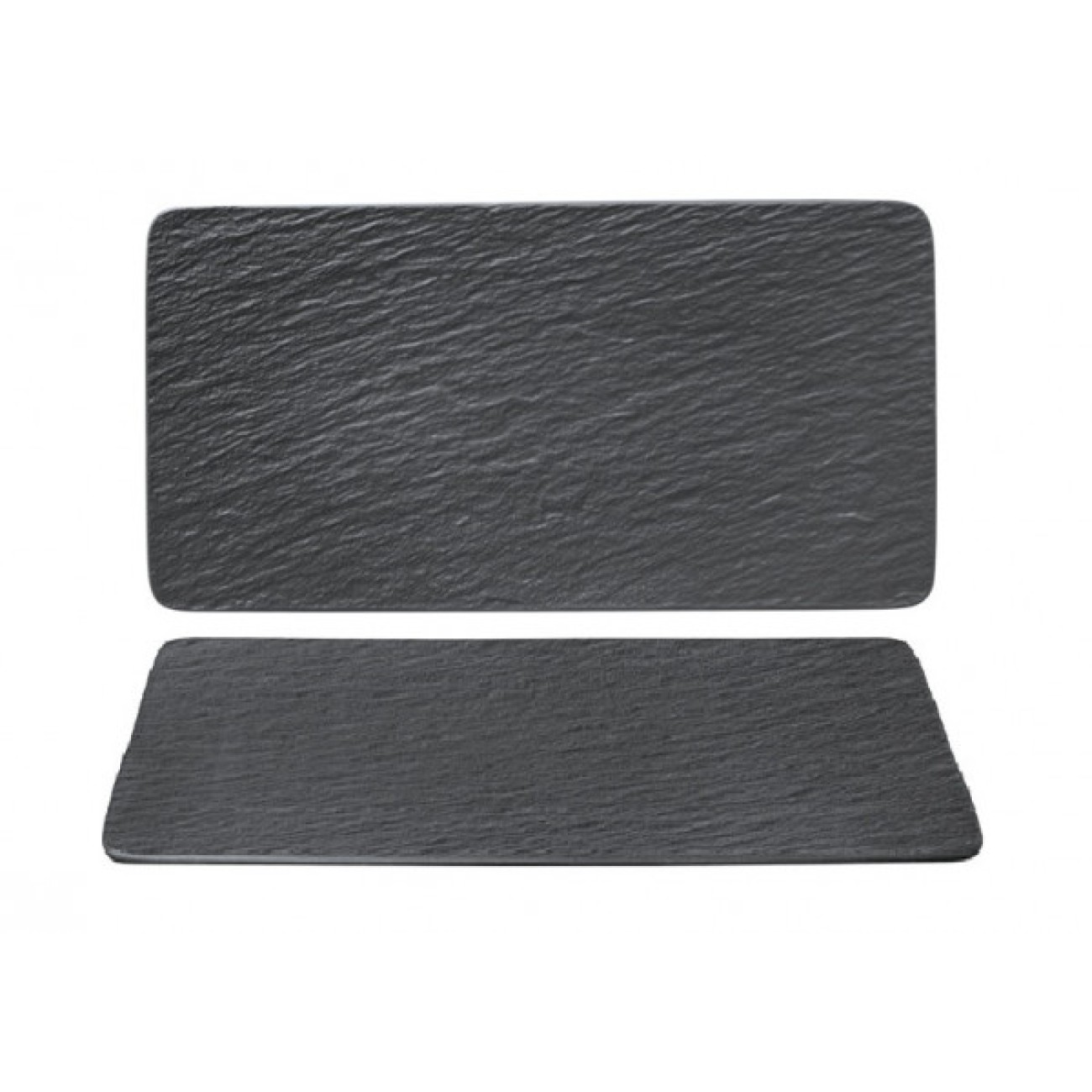 Villeroy & Boch Πιάτο ορθογώνιο 35x18 cm σειρά The Rock Blackhale