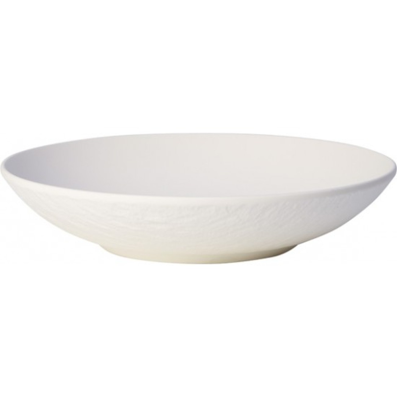 Villeroy & Boch Μπολ χαμηλό 24 cm σειρά The Rock White Glacier