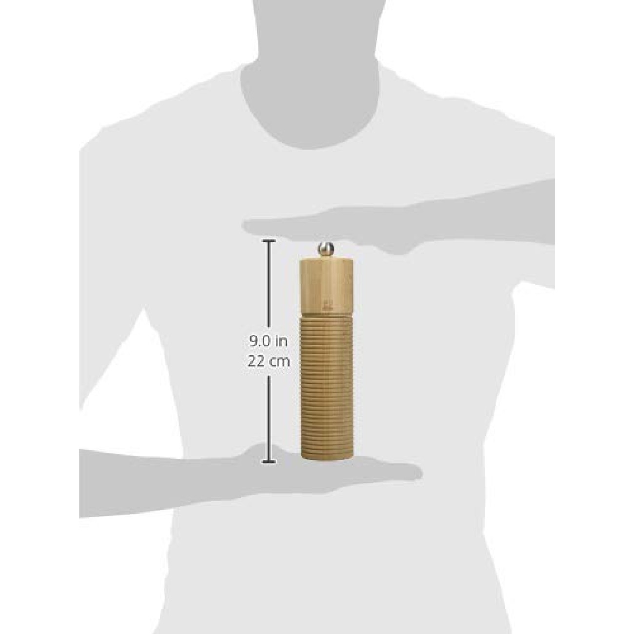 Peugeot Μύλος αλατιού natural 21 cm σειρά Esterel