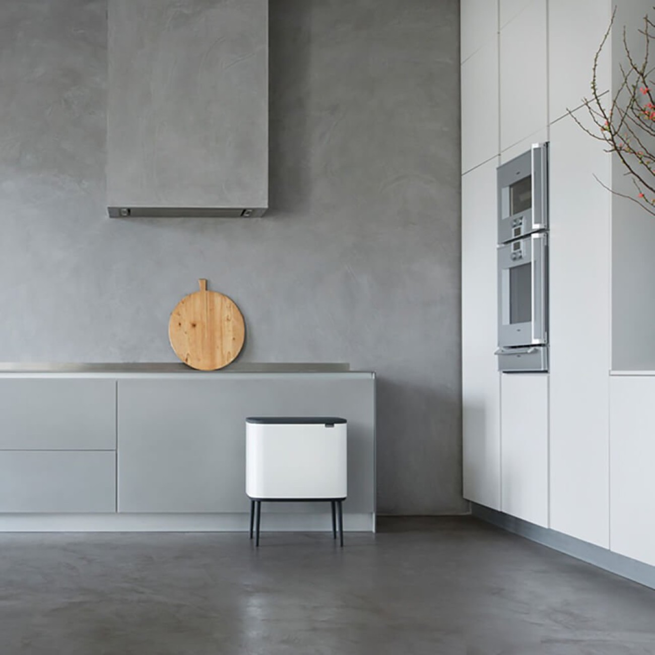 Brabantia Κάδος touch bin white 34 lt σειρά Bo