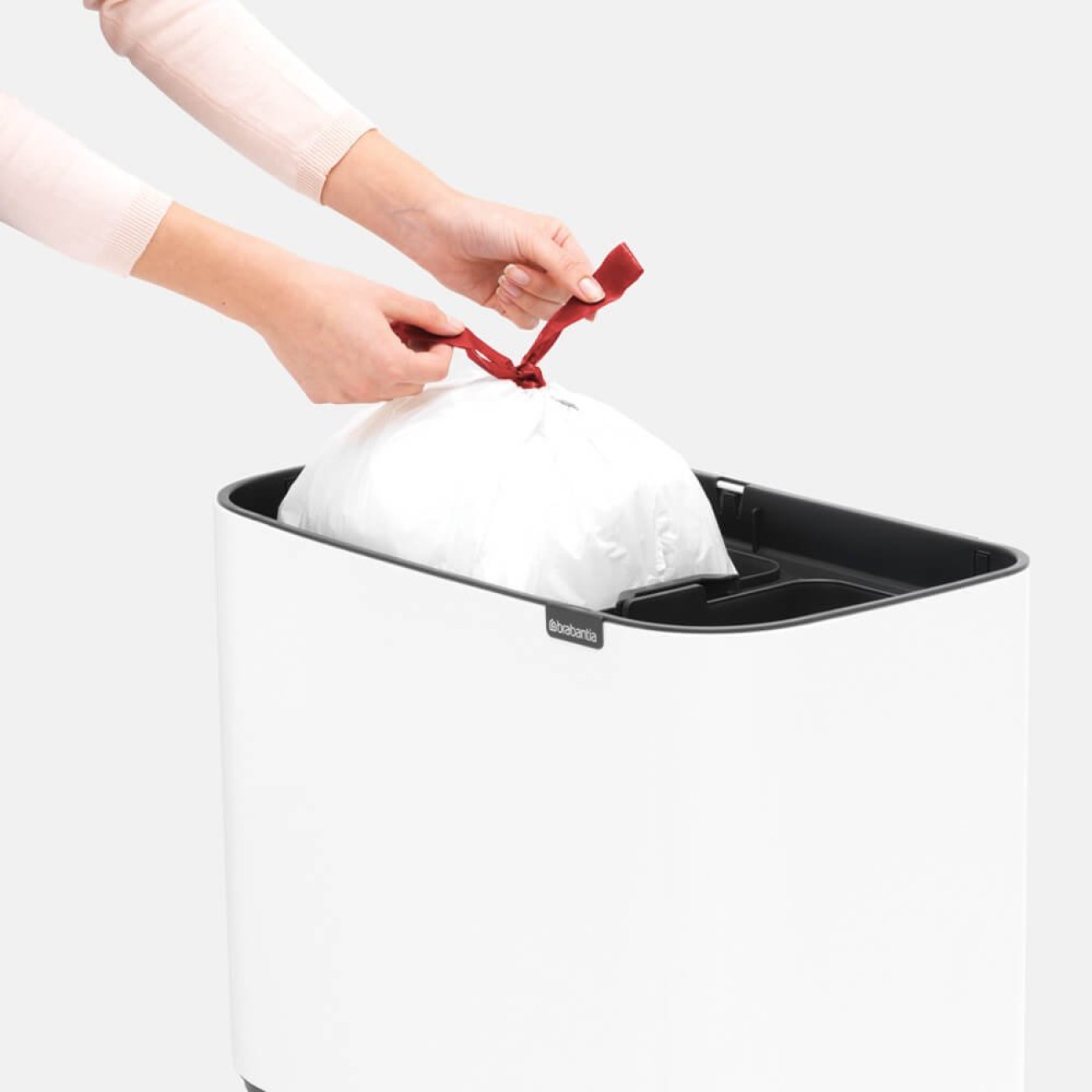 Brabantia Κάδος touch bin white 34 lt σειρά Bo