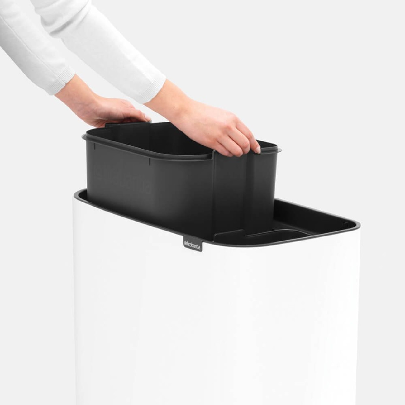 Brabantia Κάδος touch bin white 34 lt σειρά Bo