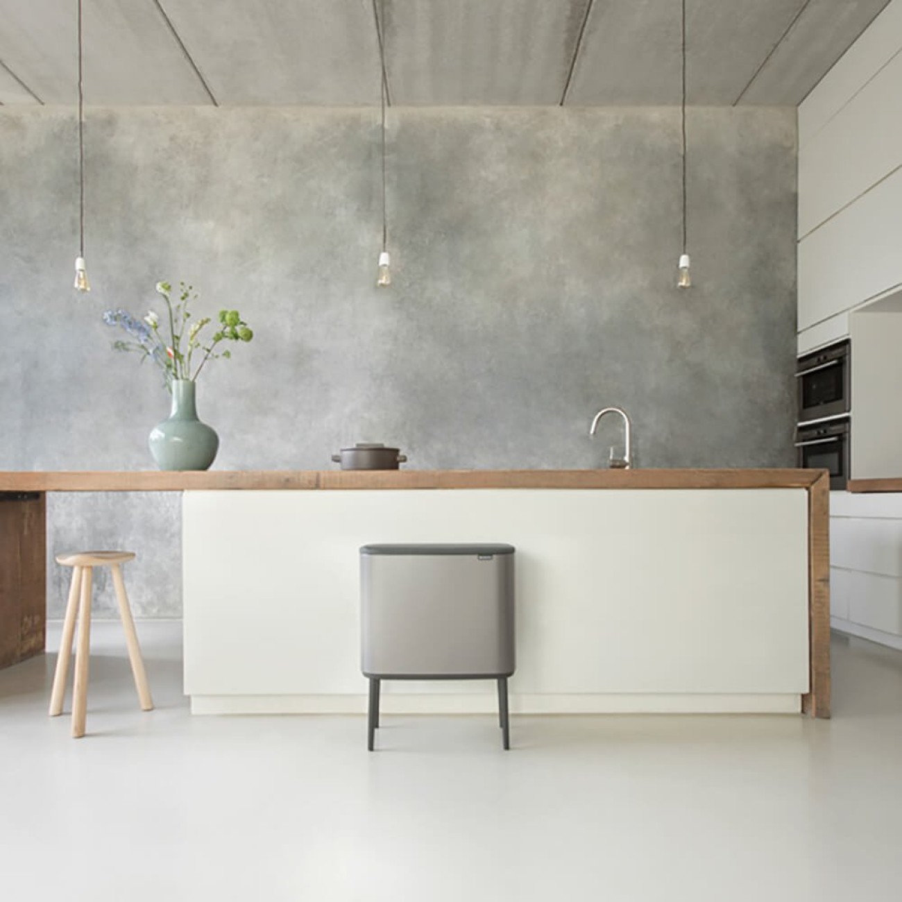 Brabantia Κάδος touch bin platinum 34 lt σειρά Bo