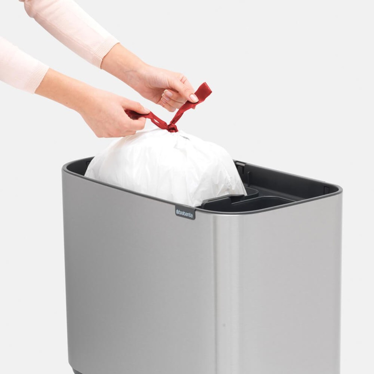 Brabantia Κάδος touch bin matt steel fpp 34 lt σειρά Bo
