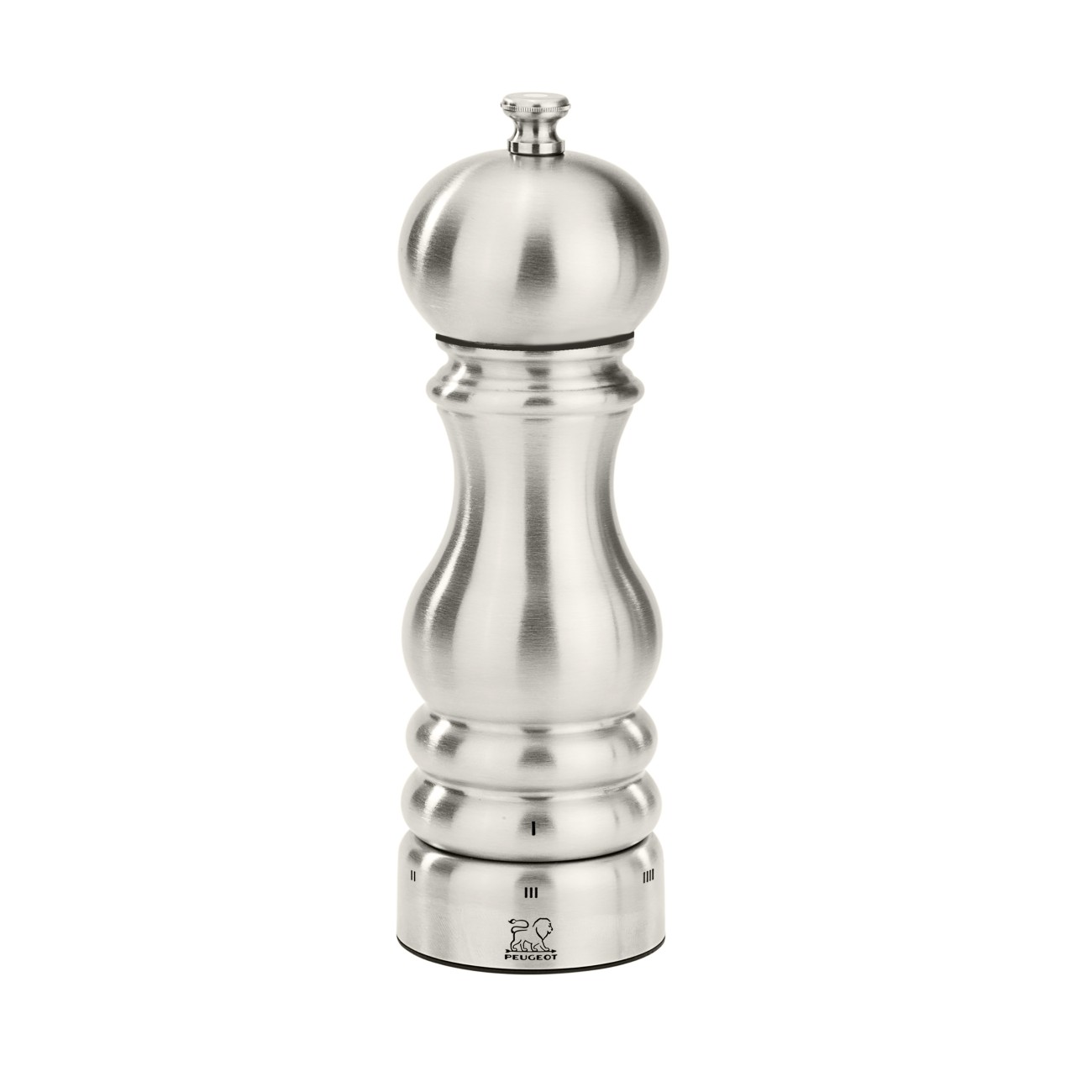 Peugeot Μύλος αλατιού stainless steel, u'select 6x6x18 cm σειρά Paris St-Steel