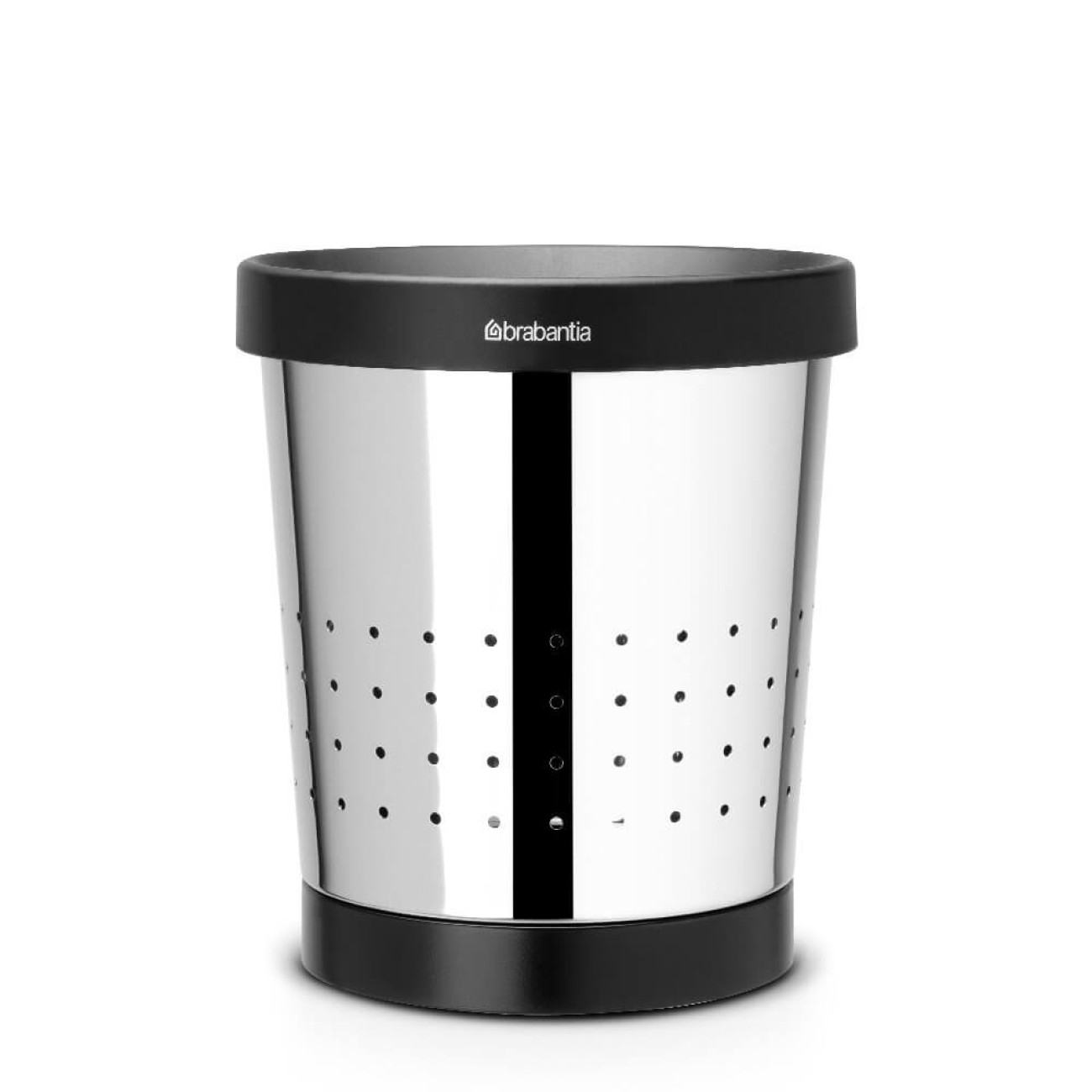 Brabantia Κάδος για χαρτιά brilliant steel 5 lt