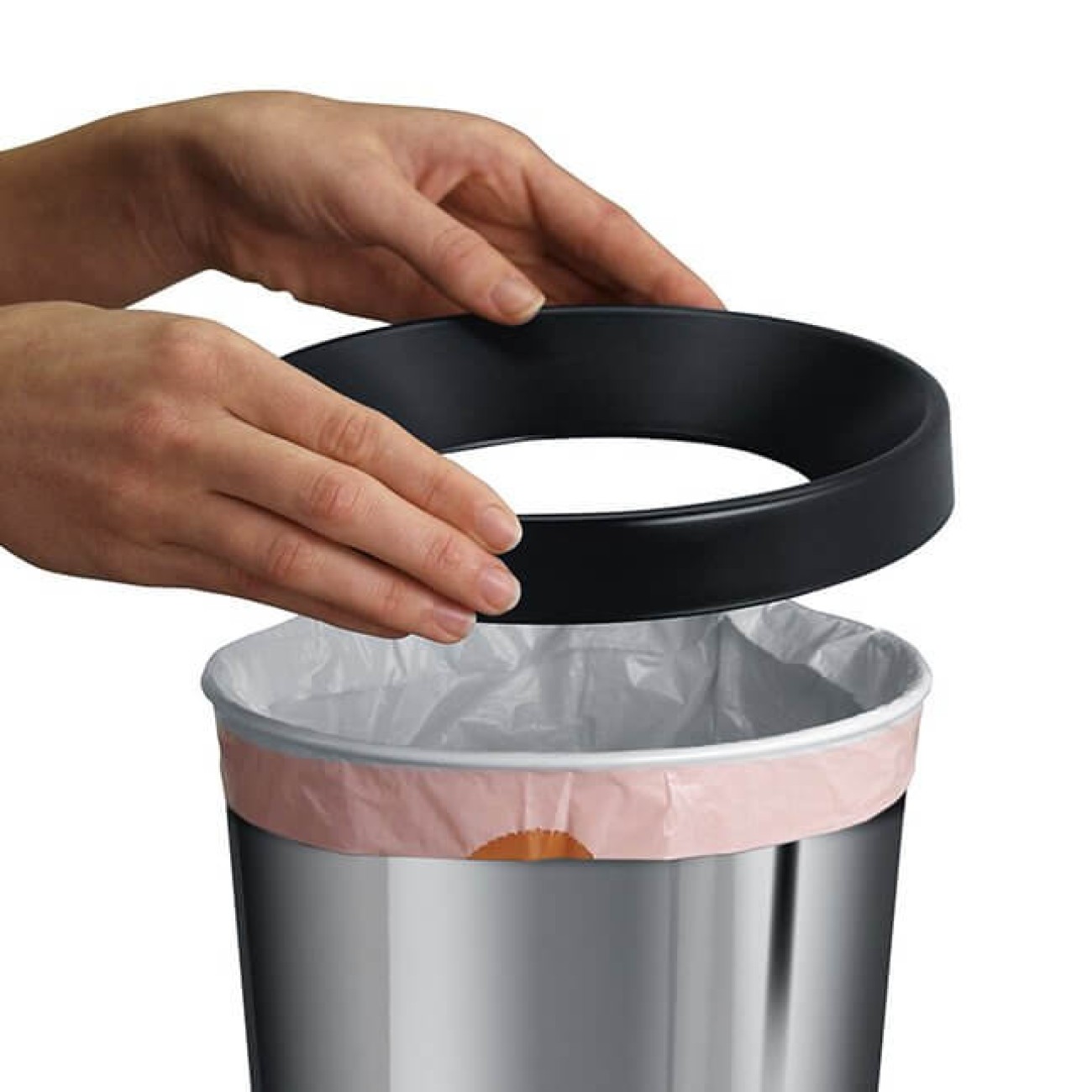 Brabantia Κάδος για χαρτιά brilliant steel 5 lt