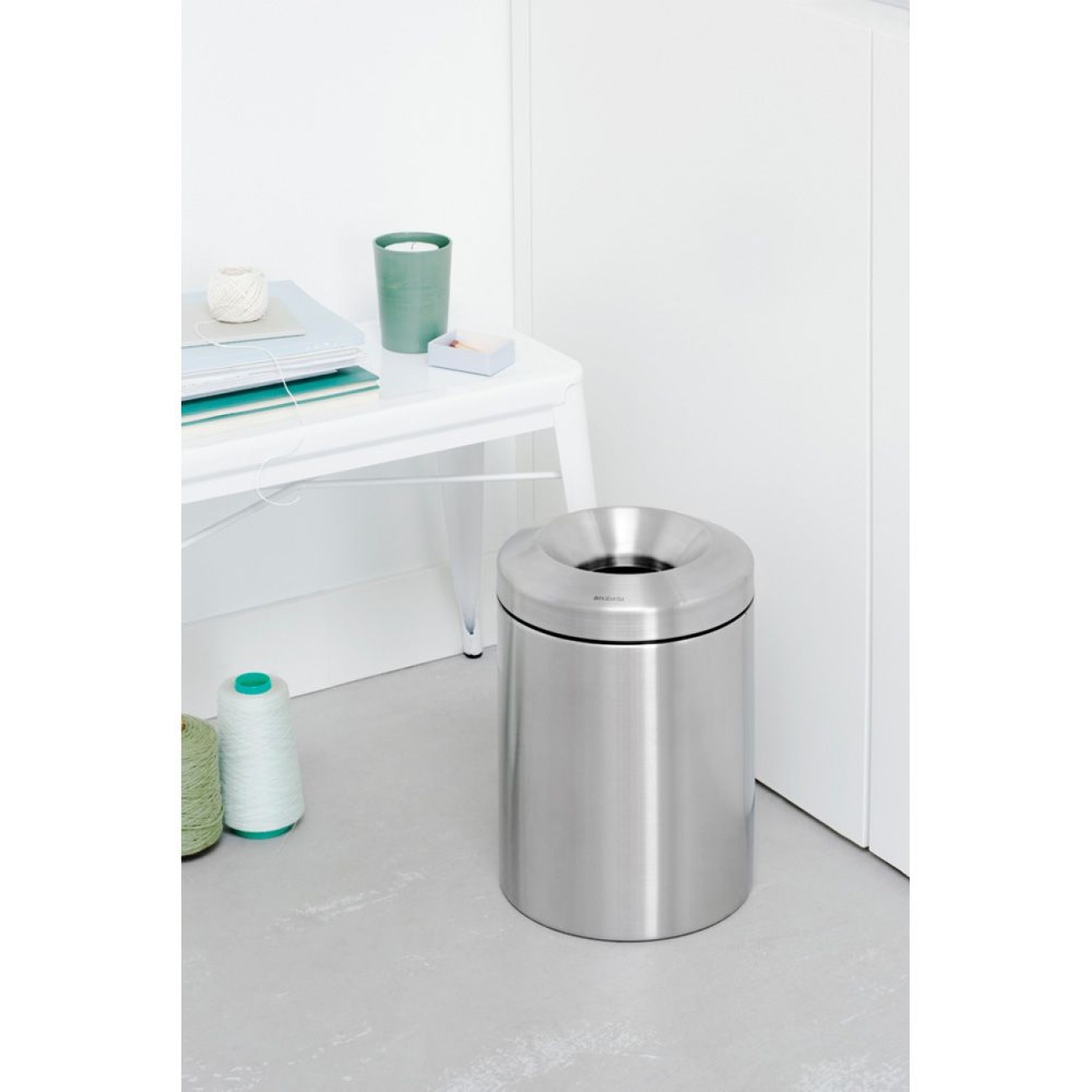 Brabantia Κάδος για χαρτιά matt steel 15 lt