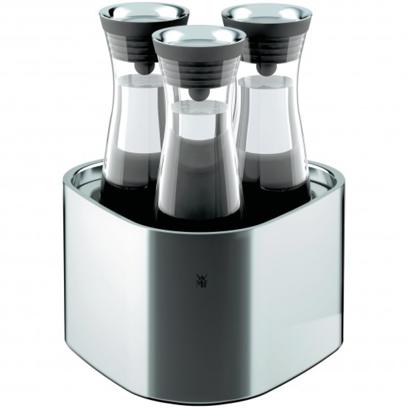 WMF Σαμπανιέρα cooler 3 θέσεων ανοξείδωτο 18/10 27,5x26x2x17 cm σειρά Diva