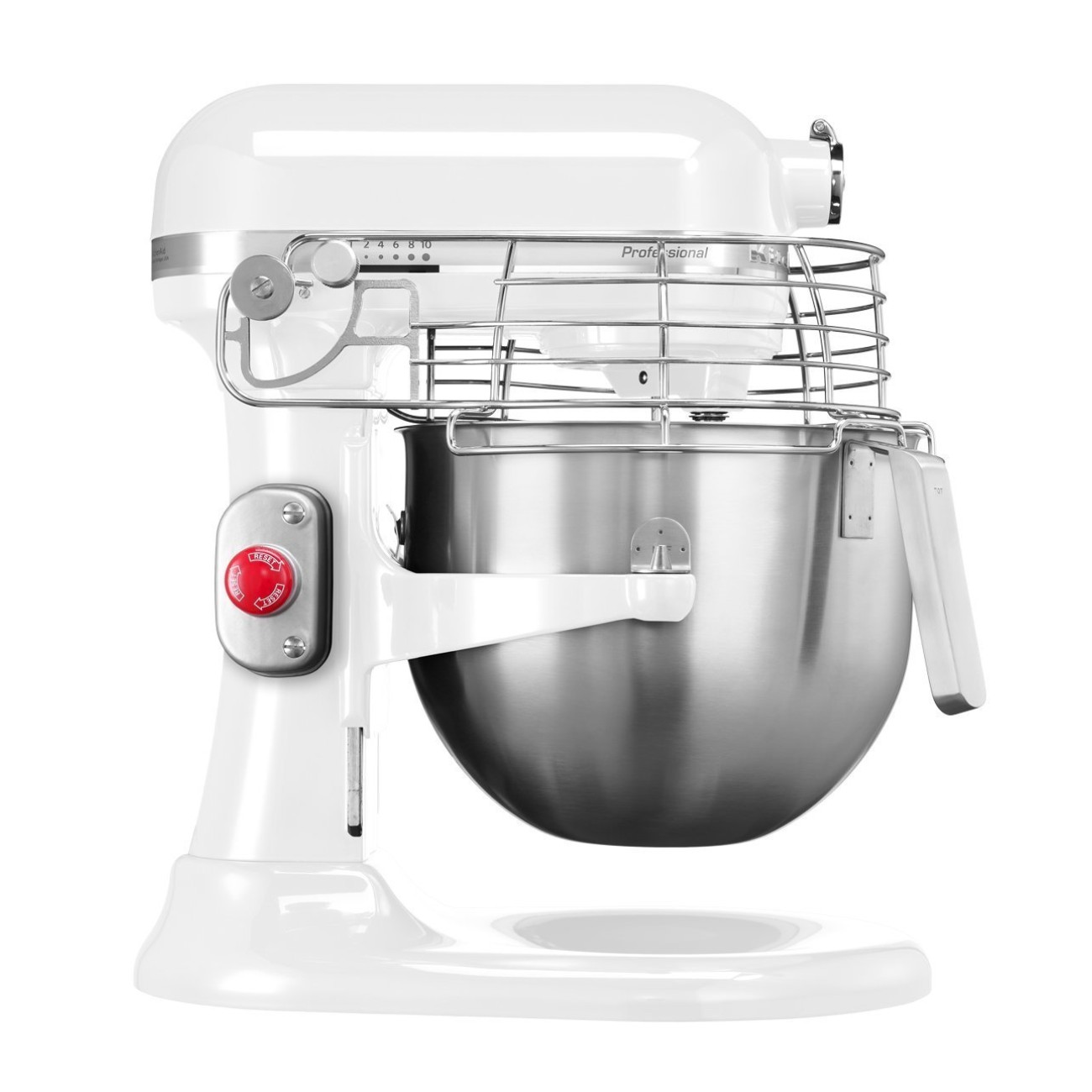 Kitchenaid Μίξερ professional με υπερυψωμένο μπολ λευκό 6,9 lt